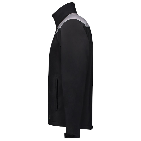 Afbeeldingen van TRICORP WORKWEAR Softshell Bicolor Naden 402021 Zwart/grijs 3XL
