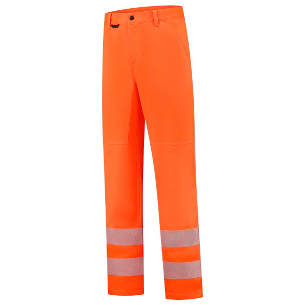 Afbeeldingen van TRICORP SAFETY Werkbroek Twill Stretch RWS Revisible 503701  fluor oranje 52