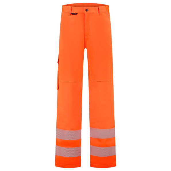 Afbeeldingen van TRICORP SAFETY Werkbroek Twill Stretch RWS Revisible 503701  fluor oranje 52
