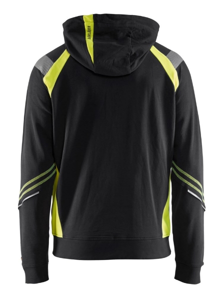 Afbeeldingen van Blåkläder Hooded sweatshirt hele rits visible 3433