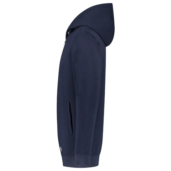 Afbeeldingen van TRICORP CASUAL Sweatvest Capuchon 60°C Wasbaar 301014 Ink