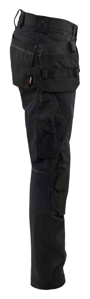 Afbeeldingen van Blaklader broek 1750 2-weg stretch zwart C48