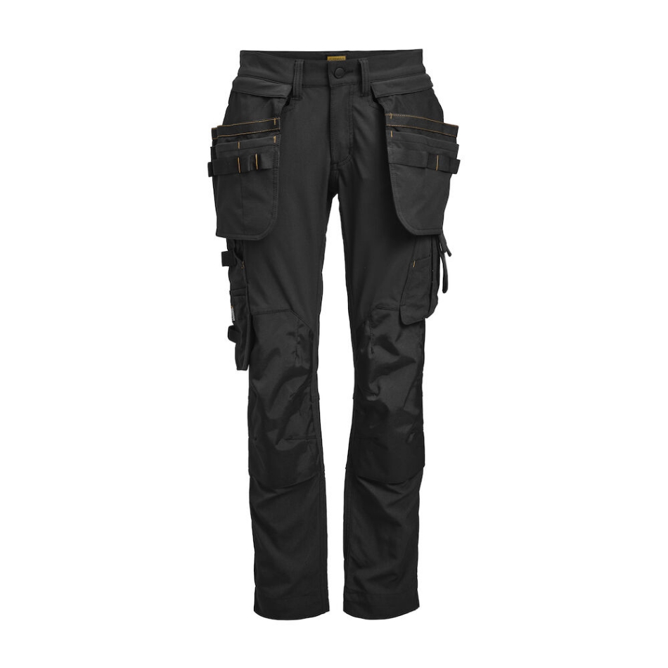 Afbeeldingen van Jobman dames broek 2371 stretch zwart
