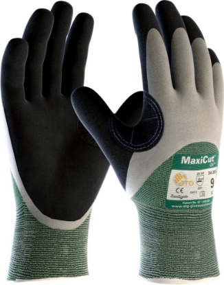 Afbeeldingen van ATG Handschoen 34-305 ATG MaxiCut Oilgrip ¾ Gecoat 