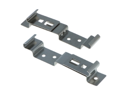 Afbeeldingen van Carpoint kentekenplaatklemmen set a 2 stuks