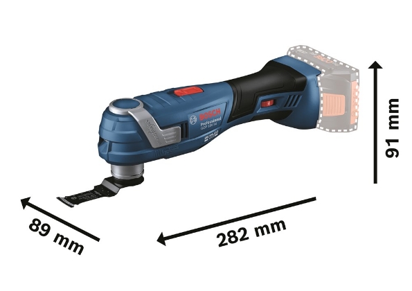 Afbeeldingen van Bosch multifunctioneel gereedschap GOP 18V-34